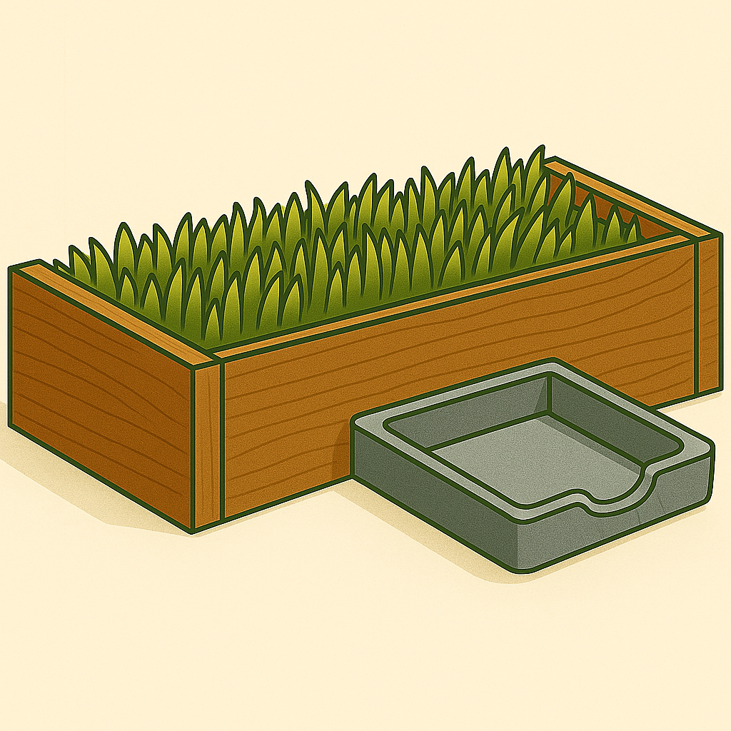 The Patch Co. Real Grass Potty